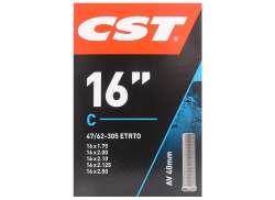 CST Indre Slange 16 x 1.75 - 2.50 - 40mm Bil Ventil