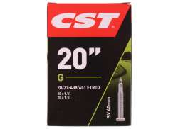 CST Indre Slange 20 x 1 1/8 - 1 3/8 - 40mm Presta Ventil