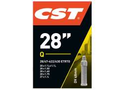CST Innerr&ouml;r 28x1 5/8 3/8-1/8 Dunlop Ventil 48mm