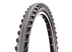 CST 자전거 타이어 24x1.75 스파이더 반사 블랙