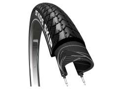 CST 轮胎 18x1.75 Skip 反光 - 黑色