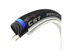 CST 轮胎 Xpedium 安全 28 x 1½ 缓冲层 反光 黑色