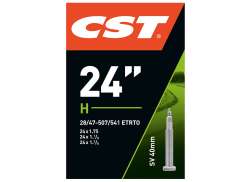 CST 내부 튜브 24 x 1.75 - 1 3/8 프레스타 밸브 40mm