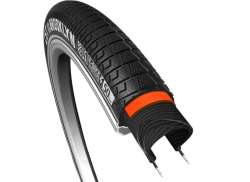 CST Pro Brooklyn XL 25 타이어 28 x 2.00" 반사 - 블랙
