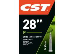 CST Sykkelslange 27/28x1 1/4-1/8 40mm Presta Ventil