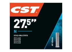 CST Sykkelslange 27.5 x 2.20 - 2.40 40mm Schraderventil