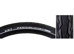 CST Xpedium Pro Pneumatico 28x1 5/8x1 3/8 Catarifrangente - Nero