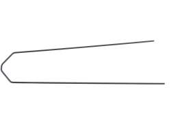 Curana Skjermfeste 28&quot; 4mm 75x405mm For. Apollo - Oxide Svart