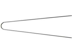 Curana Supporto Parafango Anteriore 28" 65mm 420mm Inox - Argento