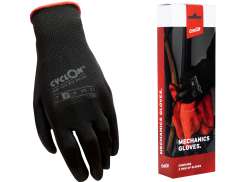 Cyclon Taller Guantes PU-Flex Negro/Gris - Talla 8 (3)