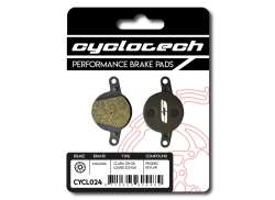 Cyclotech Prodisc Kevlar Pastiglia Freno A Disco Set Per. Magura Clara