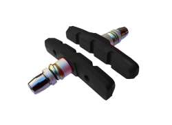 Cyclotech Prostop Road Bremsekloss Sett For. V-Brake - Svart