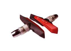 Cyclotech Prostop Set Pastiglie Freno Per. V-Freno - Rosso