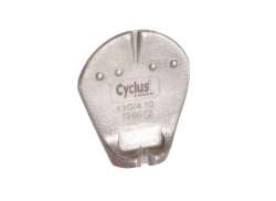 Cyclus Cl&eacute; &Agrave; Rayon 3.9 / 4.1mm - Argent