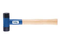 Cyclus Rubber Hammer 410g - Blue/Wooden