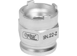 Cyclus SN-22-Z Pi&ntilde;&oacute;n Libre Extractor Rohloff - Plata