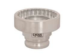 Cyclus Snap-In Lagercup Afnemer 3/8 - Zilver