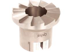 Cyclus Snap.in SN.50-S Steuerrohr Fr&#228;ser &#216;62mm - Silber