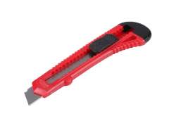 Cyclus Snap-Off Blade Knife 18mm Incl. Latch - Red