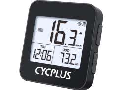 Cycplus G1 GPS Sykkelcomputer Tr&aring;dl&oslash;s - Svart