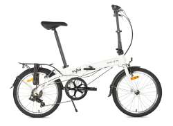 Dahon Vybe Bicicleta Plegable 20" 7V Cambio De Marchas - Blanco