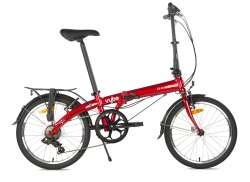 Dahon Vybe 折叠自行车 20" 7速 变速器 - 红色