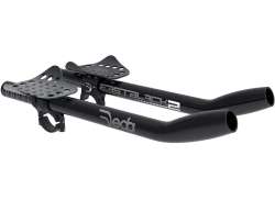 Deda Fastblack 2 Aerobar Ø31.7/35.0mm 370mm CB - Black