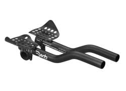 Deda Parabolica 2 Alta Manubrio Aerodinamico &Oslash;31.7mm 285mm S-Bend - Nero