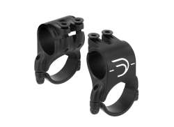 Deda Parabolica/Fastblack2 Ø31.6mm Klem 2 Stuks - Zwart