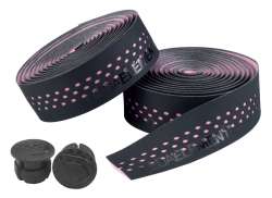 Deda プレサ ハンドルバー テープ 210 x 30mm 3mm - ブラック/ピンク