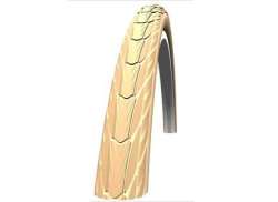 Deli Pneumatico Pneumatico 28x1 1/2" Catarifrangente - Crema