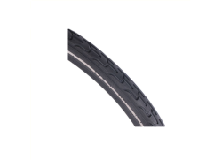 Deli Tire Buitenband 24x1 3/8\" Reflectie - Zwart