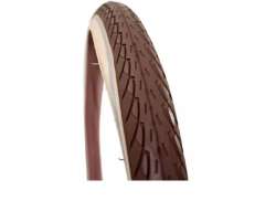 Deli Tire D&auml;ck 28x1.75" Reflekterande - Brun/Kr&auml;mf&auml;rgad