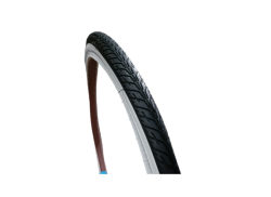 Deli Tire Tire 28x1.75\" Reflective - Black/White