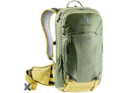 Deuter Attack 16 Backpack 16L - Khaki Green/Tumeric Yellow