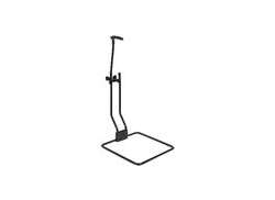 Display Stand for Unicycle - Black
