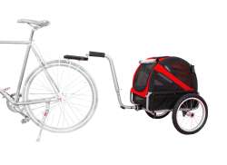 DoggyRide Mini20 Britch Bagagedrager Adapter Grijs-Rood