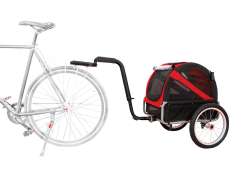 DoggyRide Mini20 Britch Bagagedrager Adapter Zwart-Rood