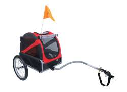 DoggyRide Mini20 With Axle Connector Pullbar - Red