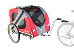 DoggyRide Original With Britch Luggage Carrier Coupling Silv