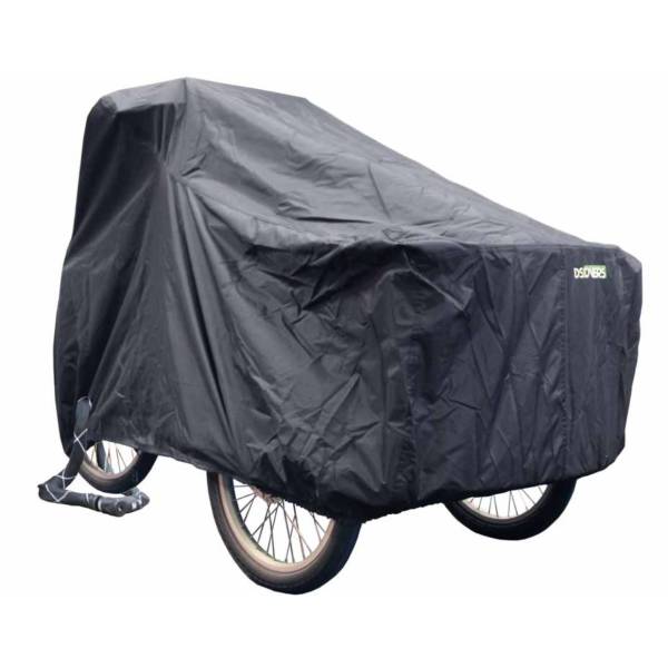 Buy DS Covers Cargo Bicycle Cover 3 Wheels Black at HBS