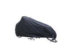 DS Covers Cargo Bicycle Cover Cargo Bicycle 2 Wheels - Black