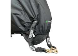 DS Cubiertas Alfa Topcase Motor Tapa XL - Negro