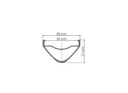 DT スイス XM1700 スプライン 30 DB 27.5" SH 12V Ø12/148mm CL - ブラック