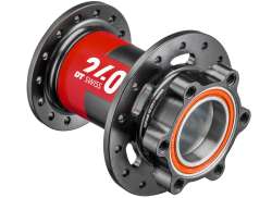 DT Swiss 240 Front Hub 28 Hole Disc 6-Hole - Black