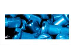 DT Swiss &Eacute;crou De Rayon Aluminium Spaak14 12 mmTurquoise (100)