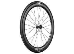 DT Swiss ERC1400 Dicut 45 WTS Forhjul 28" Skive CL Kulstof