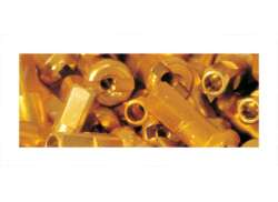 DT Swiss Spoke Nipples Aluminum Spoke 14 12mm Gold (100)