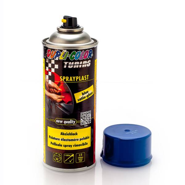 Buy DupliColor Sprayplast Paint Gloss Blue Spray Can 400cc at HBS