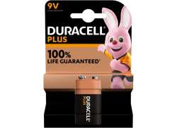 Duracell 6LR61 Plus Batteri 9S - Svart